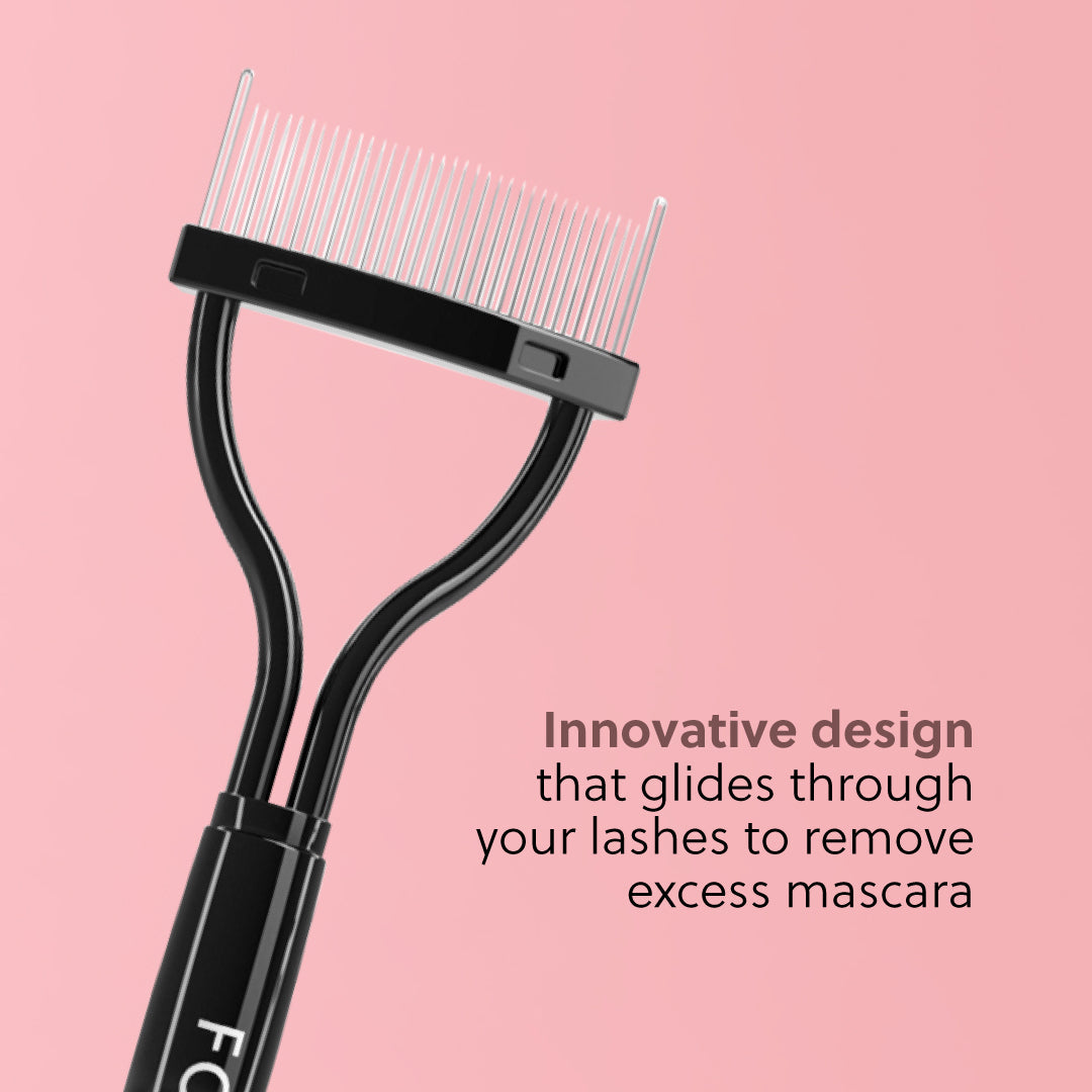 Mascara, Eyelash Curler And Comb Set